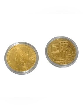 2 Bitcoin paper weights
